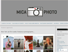 Tablet Screenshot of micaphoto.com